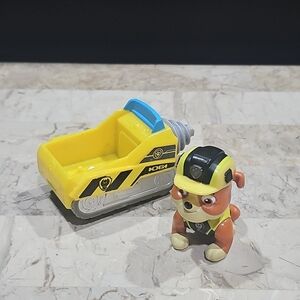 Paw Patrol Mission Paw Mini Miner Drill Rubble Action‎ Figure Spin Master
